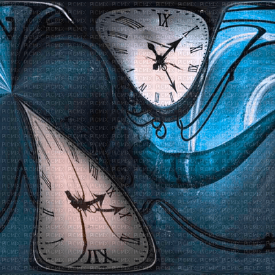 Y.A.M._Art background clock - kostenlos png