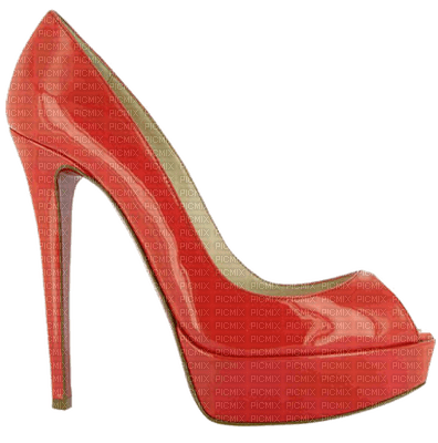 Красная туфелька - besplatni png
