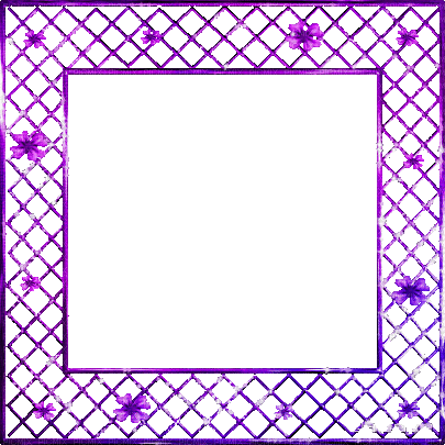 soave frame animated web clover patrick purple - GIF animé gratuit