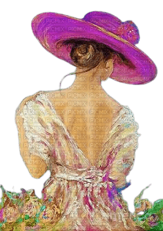 kikkapink elegant woman purple fashion hat