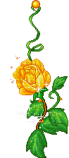 Yellow Rose - Animovaný GIF zadarmo