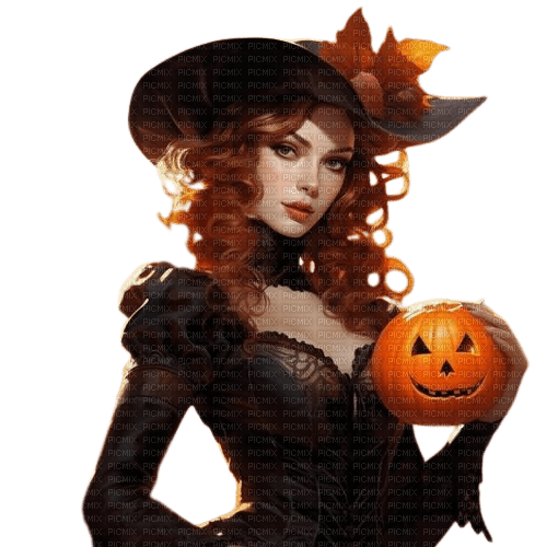 halloween, witch, herbst, autumn, automne - ingyenes png