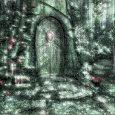 Fantasy Door Background - GIF animate gratis