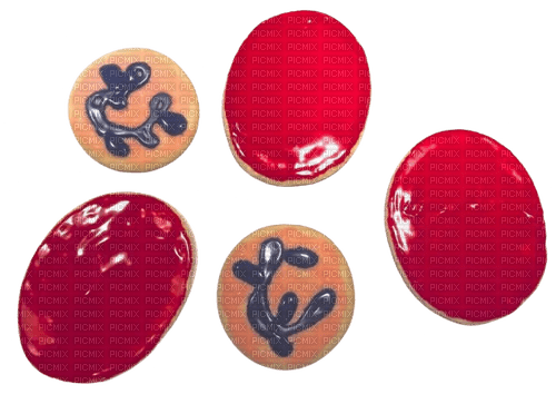 blood cell cookies by pathology student - gratis png