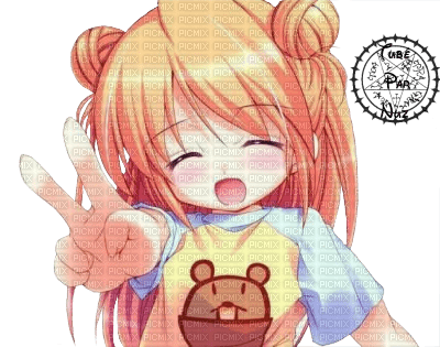 Petite fille, kawaii , kawai , cute , manga , enfant - Free PNG
