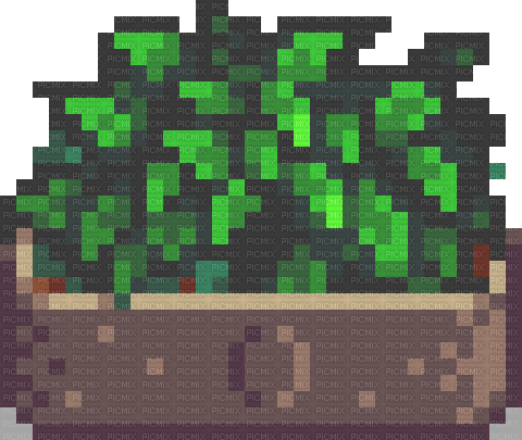 Stardew Valley Hedge in Planter - 免费PNG