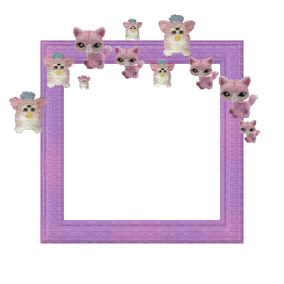 Small Purple Frame - Ingyenes animált GIF