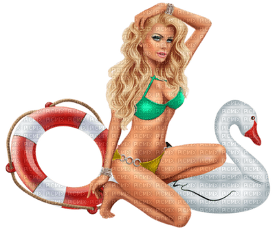 femme woman frau beauty tube human person people beach plage summer ete - δωρεάν png