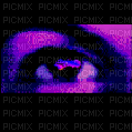 purple eye deco - Бесплатный анимированный гифка