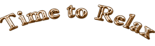 Time to Relax.Text.Beige.Gold.Victoriabea - zadarmo png