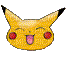Pikachu faces - GIF animate gratis