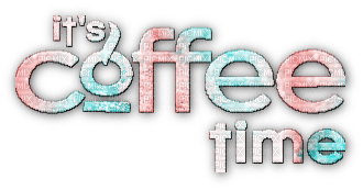soave text coffee pink teal - PNG gratuit