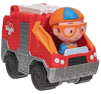 Blippi fire truck - 免费PNG