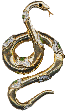serpent bijou HD - GIF animasi gratis