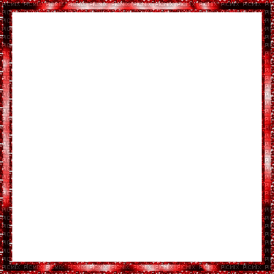 red glitter frame - Ingyenes animált GIF