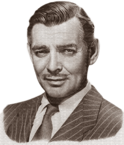 Clark Gable milla1959 - ingyenes png