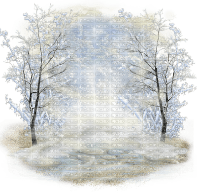 winter landscape - PNG gratuit