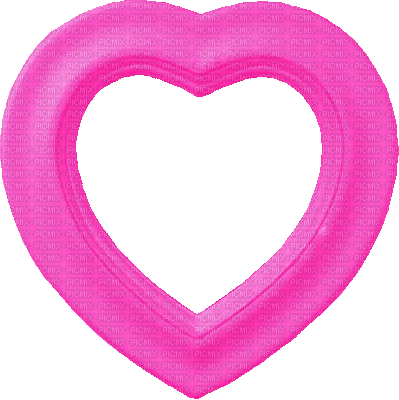 Kaz_Creations Deco Heart Love St.Valentines Day Colours Frame - Animovaný GIF zadarmo