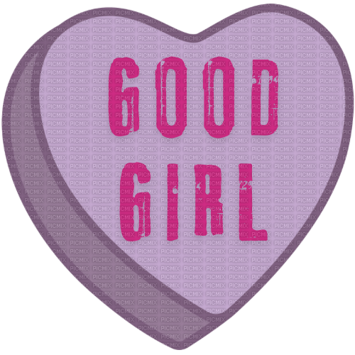Good Girl Heart - Free PNG