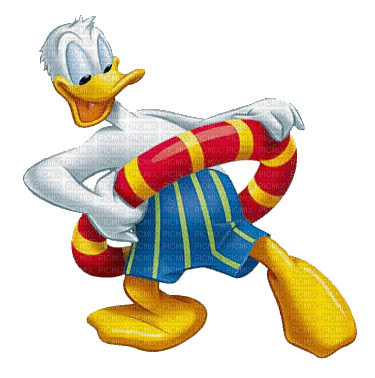 donald duck - Animovaný GIF zadarmo