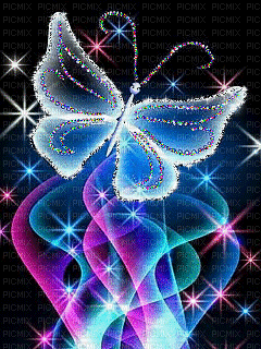 Butterfly Fond - Ilmainen animoitu GIF