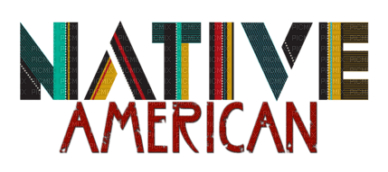Native American.Text.Victoriabea - nemokama png