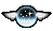 orb with wings - GIF animate gratis