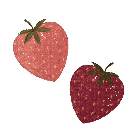 strawberries - Bezmaksas animēts GIF