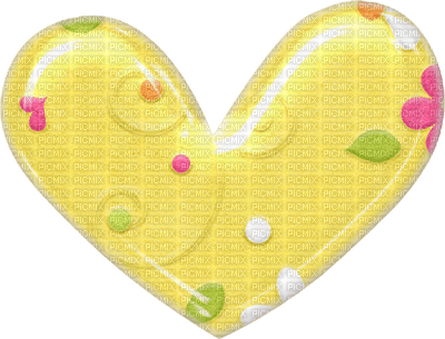 Kaz_Creations Easter Deco Heart Love Colours - ücretsiz png