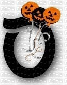 Gif lettre Halloween-O- - PNG gratuit