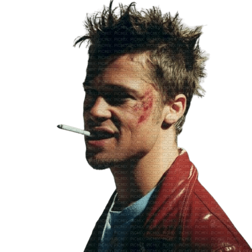 tyler durden from fight club - zadarmo png