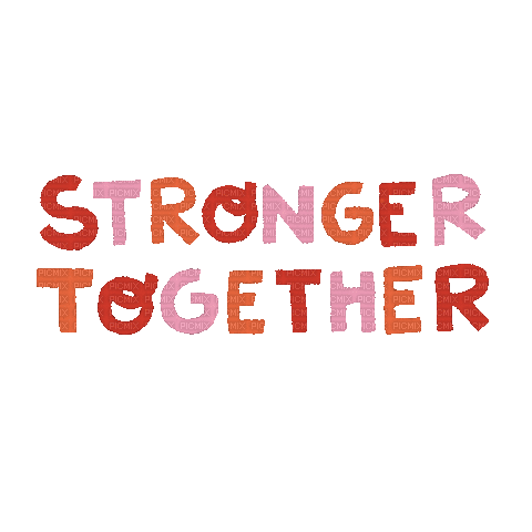 Stronger Together - GIF animado gratis