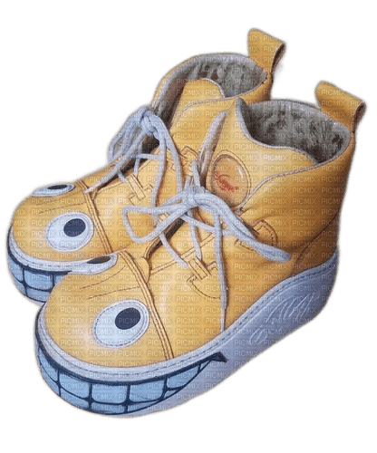 yellow smiley sneakers by swear - ücretsiz png