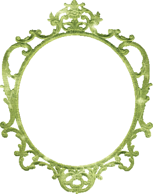 green frame mirror (created with gimp) - Бесплатный анимированный гифка