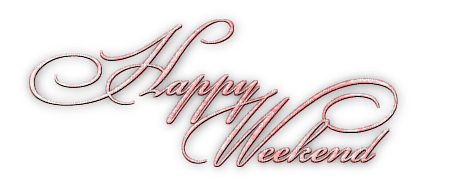 soave text happy weekend pink - png gratuito