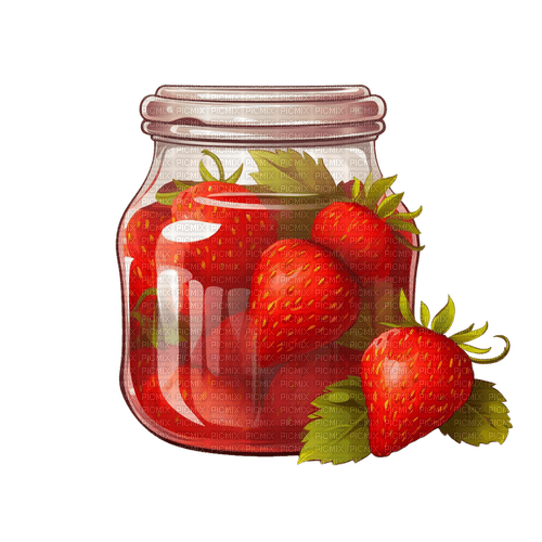 strawberry jar Bb2 - zadarmo png