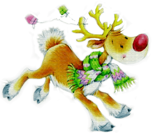 christmas deer by nataliplus - PNG gratuit