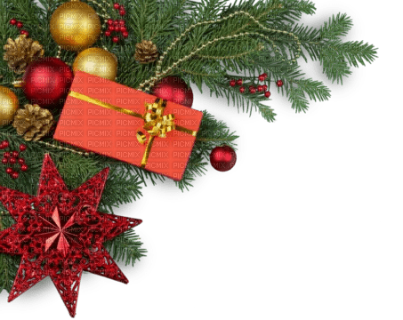 świąteczny dekor - PNG gratuit
