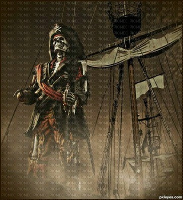 pirate skeleton bp - δωρεάν png
