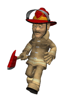 Kaz_Creations Fireman 🔥Firemen Animated - Free animated GIF