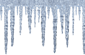 hiver glace glaçons_Winter ice icicles - 免费PNG