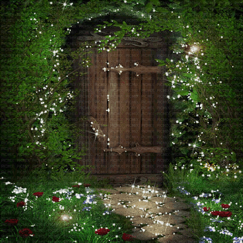 dolceluna animated door path bg gif glitter - Free animated GIF