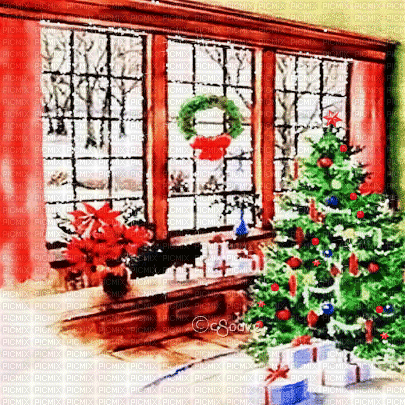 soave background animated christmas vintage - Bezmaksas animēts GIF