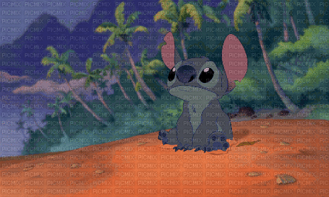 ✶ Stitch {by Merishy} ✶ - GIF animado gratis