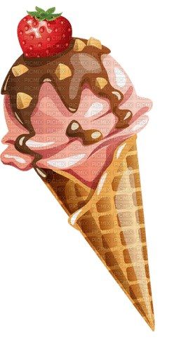 ice cream cone Bb2 - zdarma png