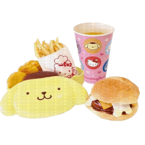 sanrio meal - 無料png