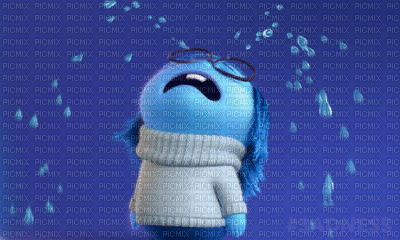 Azul y azules - Darmowy animowany GIF