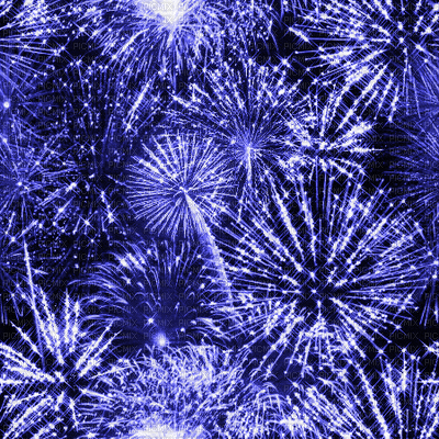 Sparkle Animated Fireworks BG~DK-Blue©Esme4eva2015.gif - GIF animé gratuit