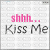 SHH KISS ME - GIF animado gratis