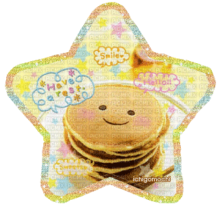 kawaii pancakes - 免费动画 GIF